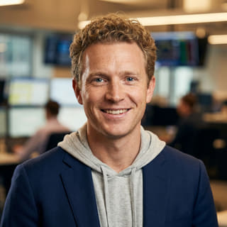 Ryan Brooks, werkzaam als Lead Trading Analyst bij Poolster Kapitborg, profielfoto